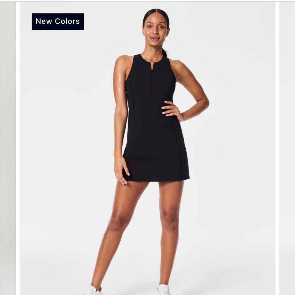 Spanx Get Moving Zip Front Dress